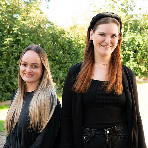 Maria Sipos und Angelique Ambs